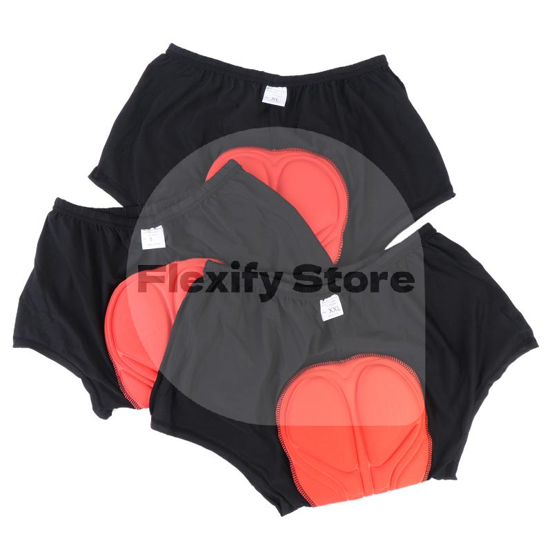 Cycling Shorts For Commute - Dolgulu Bisiklet İç Çamaşırı Şortu 3D