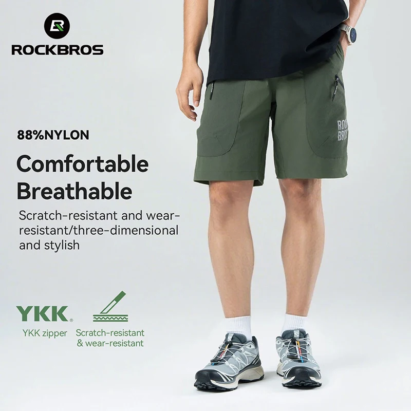 Cycling Shorts For Commute - ROCKBROS Erkek Hızlı Kuruyan Nefes Alabilen