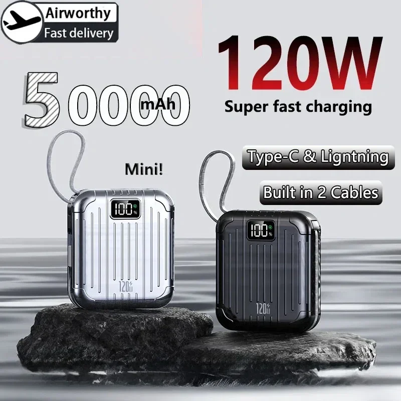 Usb Charger Dynamo - 50000mAh Mini Kompakt Kullanışlı PowerBank PD20W