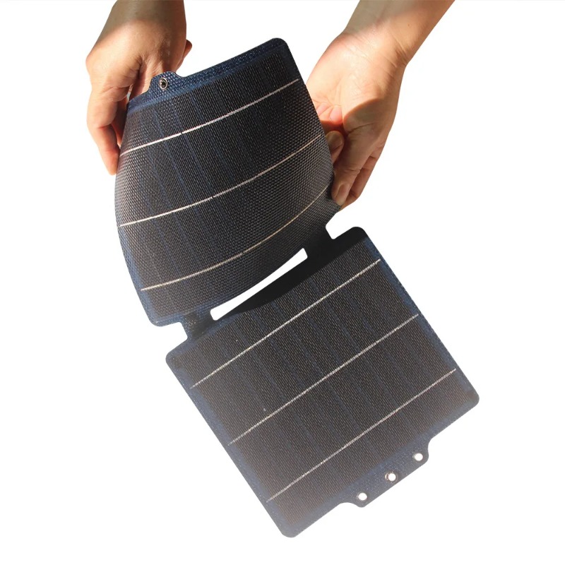 Usb Charger Dynamo - 10W 5V Katlanabilir Güneş Enerjisi Şarj