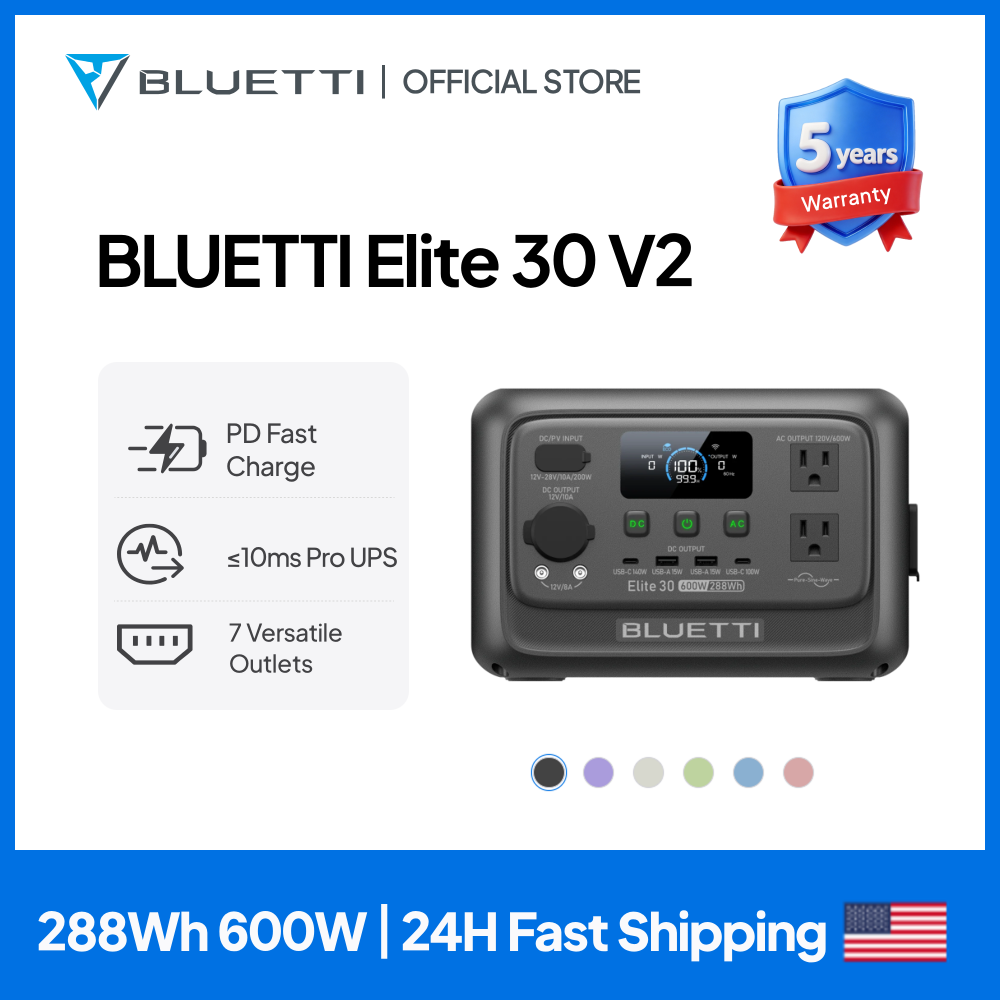 Usb Charger Dynamo - 【Yenileme】BLUETTI Elite 30 V2 Taşınabilir Güç