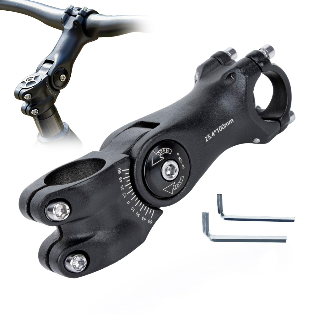 Cycling In City - Ayarlanabilir Bisiklet Gidon Yükseltici 100mm/120mm MTB