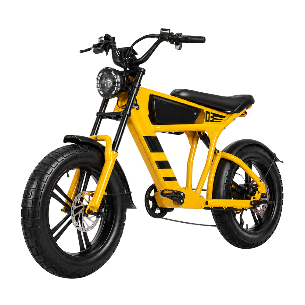 Cycling Commute Speed - 48V 18.2Ah 1000W Kalın Lastikli Elektrikli