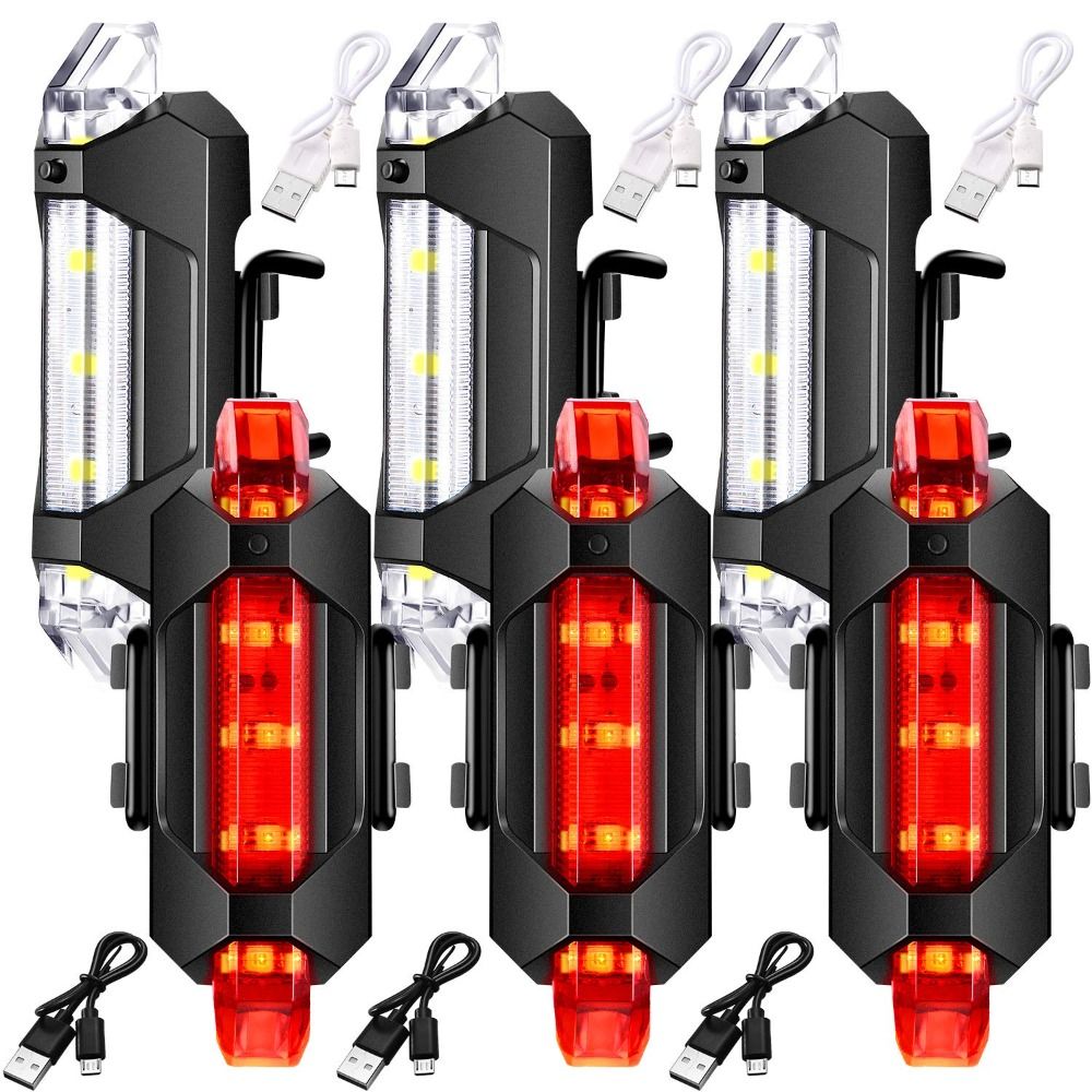 Cycling In City - Arka bisiklet ışığı USB ile şarj