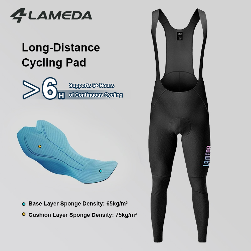 Cycling Commuter Pants - LAMEDA Erkek Bisiklet Taytı, 6 Saatlik