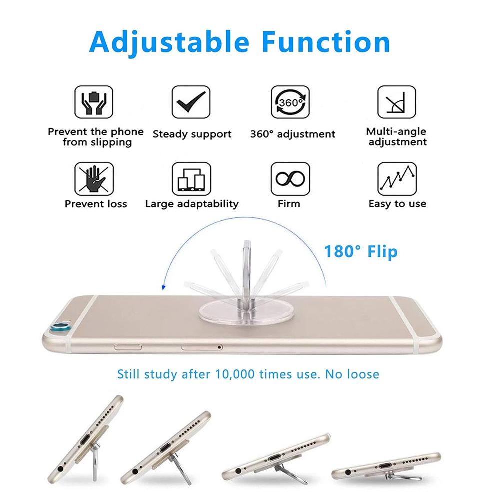 Şeffaf Cep Telefonu Halka Tutu - Kickstand Adjustable incelemesi ve fiyatı