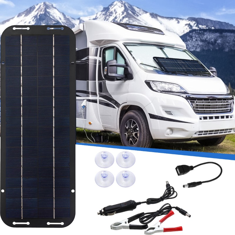 12V Güneş Paneli Kiti IP65 Su  - Usb Charger Dynamo incelemesi ve fiyatı