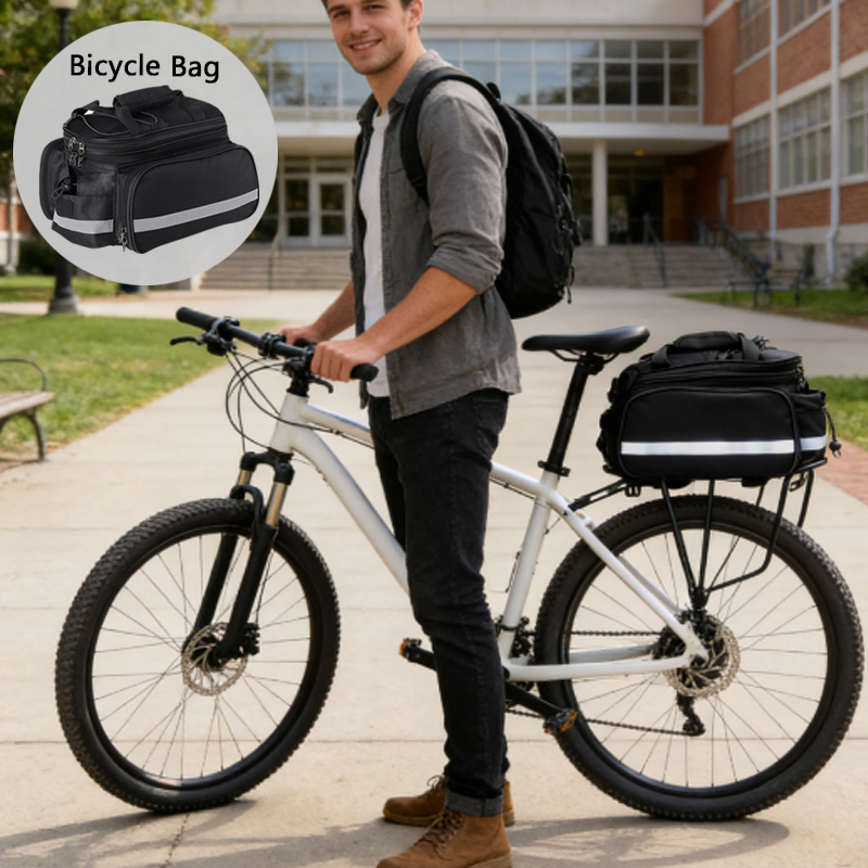 1 adet bisiklet bagaj çantası  - Cycling Commute In Rain incelemesi ve fiyatı