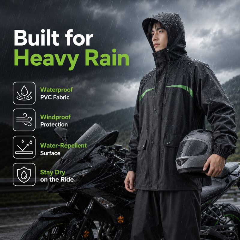 Unisex 2 Parçalı Su Geçirmez B - Cycling Commute In Rain incelemesi ve fiyatı